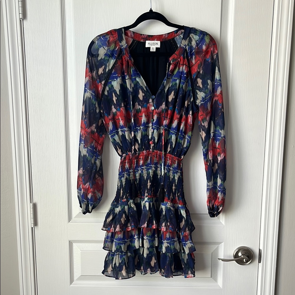 A.L.C. Multicolor Printed Women's Dress